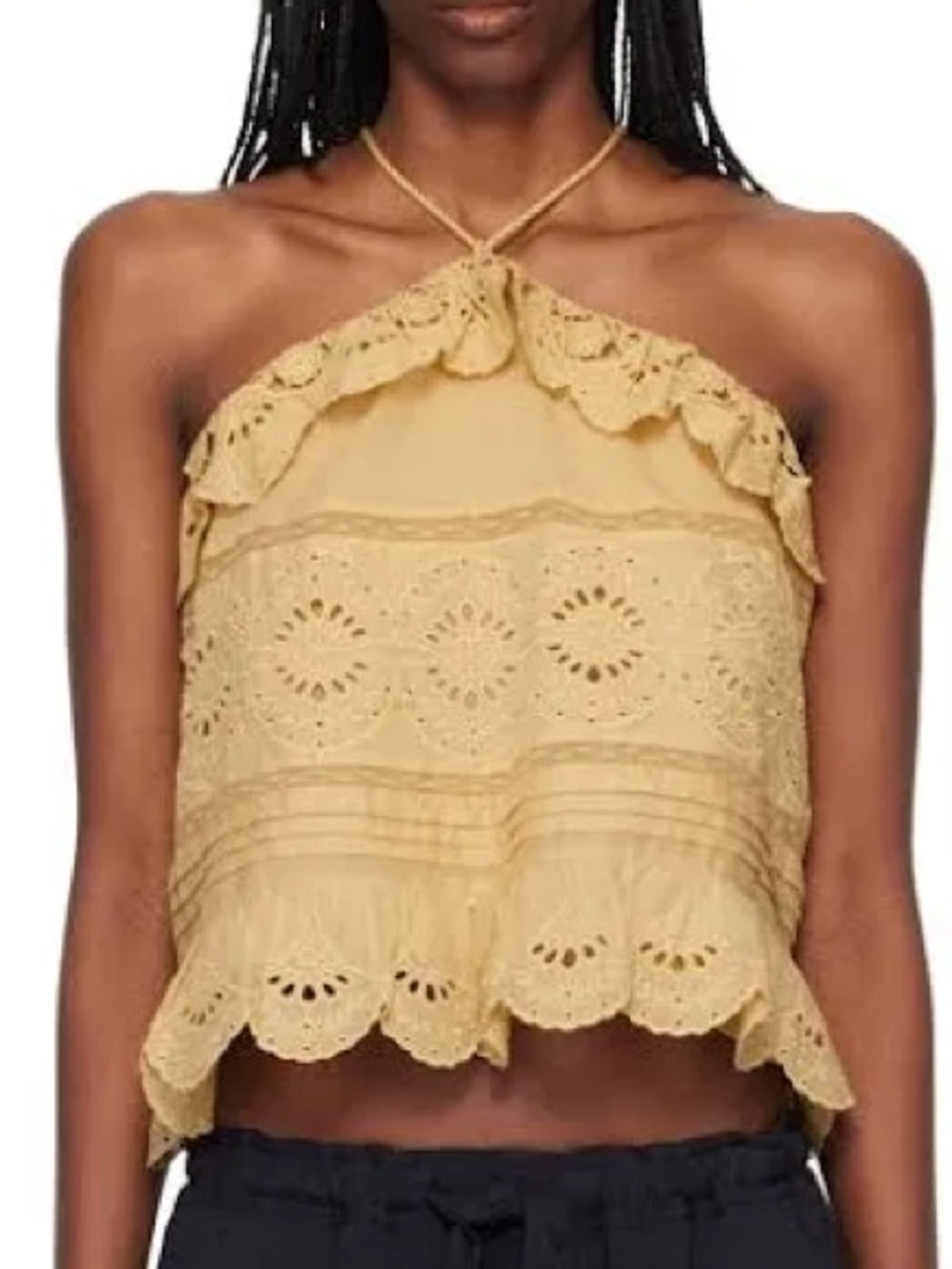 Isabel Marant Etoile Tan Prisha Top